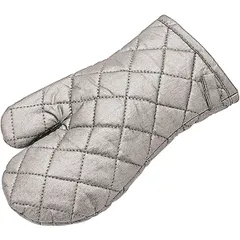 Прихватка-рукавица (до 150С не более 10 сек) текстиль ,H=1,L=30,B=17см серый