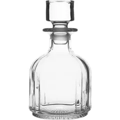 Штоф с крышкой составной из 3-х частей стекло ,H=33,5см прозр., изображение 4