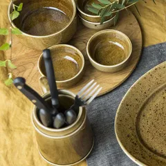 Салатник «Кантри Стайл» фарфор 330мл D=10,H=6см зелен., изображение 3