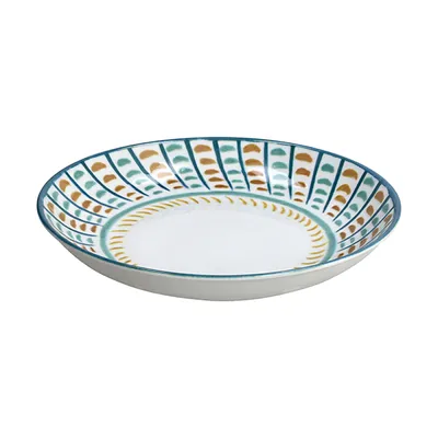 Тарелка глубокая «Куп Сафи» фарфор D=28см белый,разноцветн., изображение 2