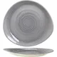 Тарелка «Скейп Грей» мелкая фарфор ,H=30,L=305,B=270мм серый