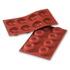 Baking mold “Savarin” [8 cells] silicone D=65,H=21mm