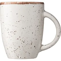 Чашка чайная «Пунто Бьянка» фарфор 300мл D=80,H=105,B=85мм белый,черный, изображение 3