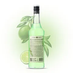 Сироп «Бразильский Лайм» Pinch&Drop стекло 1л D=85,H=330мм зелен., изображение 4