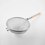 Сито с ручкой сталь нерж.,дерево D=35,8,L=78,5,B=15см