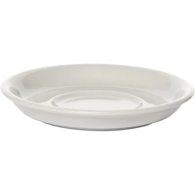 Блюдце «Америка» фарфор D=150/65,H=20мм белый, изображение 2