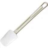 Kitchen spatula  plastic, silicone , L=325/90, B=60mm  grey, white