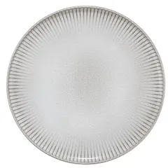 Тарелка с бортом «Crest» фарфор D=28см бежев.