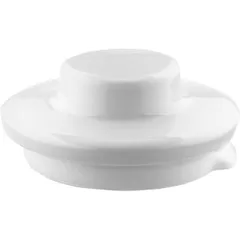Lid for coffee pot “Kashub-hel” 600ml porcelain D=8cm white