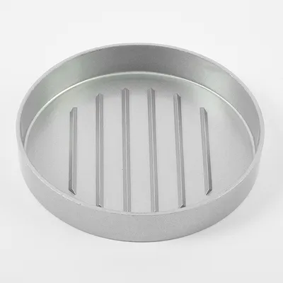 Пресс для гамбургеров алюмин.,полипроп. D=120,H=85мм металлич.,черный, изображение 3