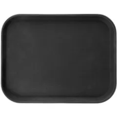 Rubberized rectangular tray “Prootel”  fiberglass , L=35.5, B=25.5cm  black