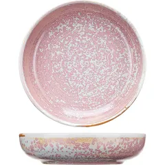 Deep plate “Peony”  porcelain  0.6 l  D=193, H=45mm  pink.