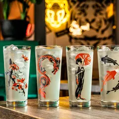 Хайбол (стакан) «Дракон» стекло 360мл, изображение 3