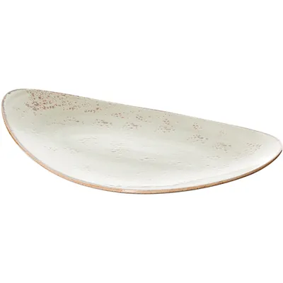 Блюдо «Крафт Грин» фарфор ,H=35,L=370,B=240мм зелен., Цвет: Зеленый, Длина (мм): 370, изображение 3