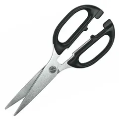 Kitchen scissors “Elegant”  steel, plastic , L=28/21, B=1cm  black