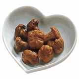 Блюдо для комплимента «Миниатюра» сердце фарфор 20мл D=70,H=27мм белый