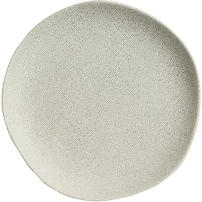 Тарелка «Рокалео Натюр» мелкая фарфор D=27,5см серый, Цвет: Серый, Диаметр (мм): 275