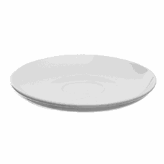 Saucer “Pearl” porcelain D=150,H=18mm white