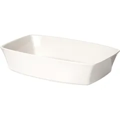 Форма для запекания «Александрия» прямоугольная фарфор 1,75л ,H=6,L=28,B=18см белый