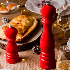 Мельница для соли «Париж» лак бук D=55,H=180мм красный, изображение 4