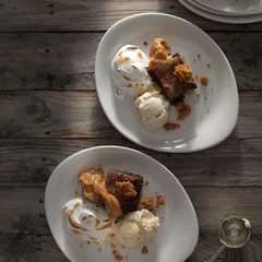 Тарелка «ФриСтайл» мелкая фарфор ,L=24,5,B=20,5см белый, изображение 2