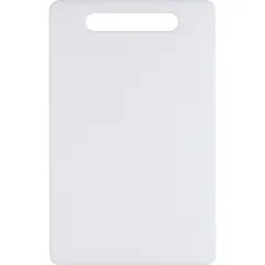 Cutting board plastic ,H=5,L=240,B=150mm white