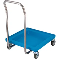 Тележка для кассет «Проотель» и контейнеров сталь нерж.,пластик ,H=23,L=56,B=56см синий, изображение 2