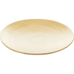 Блюдо для подачи для фруктов и выпечки бамбук D=35,H=5см св. дерево