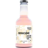 Напиток безалкогольный «Полусладкое игристое вино» стекло 200мл розов.