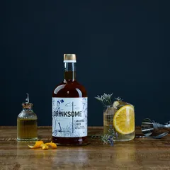 Напиток безалкогольный «Лангедок ликер» стекло 0,7л D=88,H=224мм св.корич., изображение 4