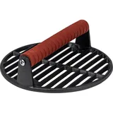 Пресс для гриля «Эмбер Каст» чугун,дерево D=19,5см черный,древесн.