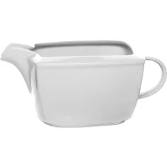 Соусник «Виктория» фарфор 400мл ,H=75,L=172,B=93мм белый