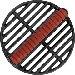 Пресс для гриля «Эмбер Каст» чугун,дерево D=19,5см черный,древесн., изображение 3