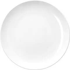 Dish “Pearl” round  porcelain  D=30cm  white