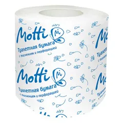 Toilet paper roll 1-sheet 54 m  white