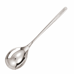 Spoon for broth "Bambu"  stainless steel.