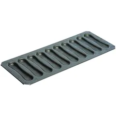 Pastry mold[10pcs] steel,anti-stick coating ,L=315/95,B=120mm