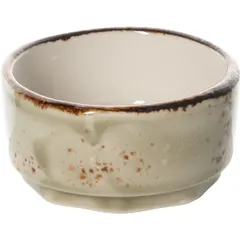 Соусник «Крафт Грин» фарфор 55мл D=65,H=30мм зелен.