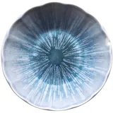 Соусник «Нанокрем Блю» фарфор ,H=3,L=10см голуб.