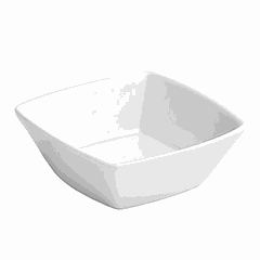 Салатник «Мини Пати» квадратный фарфор 125мл ,H=4,L=10,B=10см белый