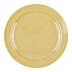 Тарелка «Акварель» Принц мелкая фарфор D=220,H=24мм св.корич.