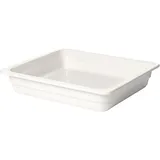 Гастроемкость GN 2/3 фарфор 4л ,H=65,L=354,B=325мм белый