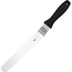 Curved blade  stainless steel, polyprop. , L=381/260, B=37mm  metallic, black