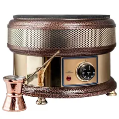 Аппарат для приготовления кофе на песке АК/8-3 (1,8 кг песка и турка 100 мл) сталь D=29,H=23,L=32см 