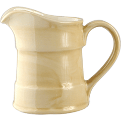 Milk jug “Hani”  porcelain  142 ml  D=60, H=80, L=105 mm  beige.