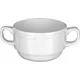 Чашка бульонная «Торино вайт» фарфор 300мл белый, изображение 2