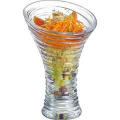 Креманка «Джаззд Свирл» стекло 410мл D=12,3,H=19,8см прозр., изображение 4