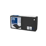 Салфетки бумажные Tork 2 слоя черные 24*24 (12) бумага ,L=24,B=24мм черный