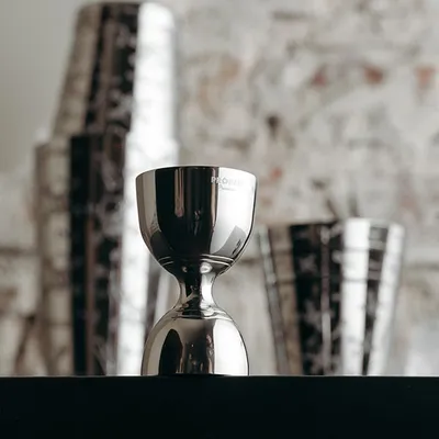 Джиггер «Пробар Премиум Пьюр» 30/60 мл сталь нерж. D=45/52,H=87мм серебрист., изображение 9