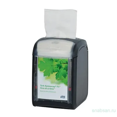 Tork XPN Fit дисп. настольный N14 черный 170х113х141